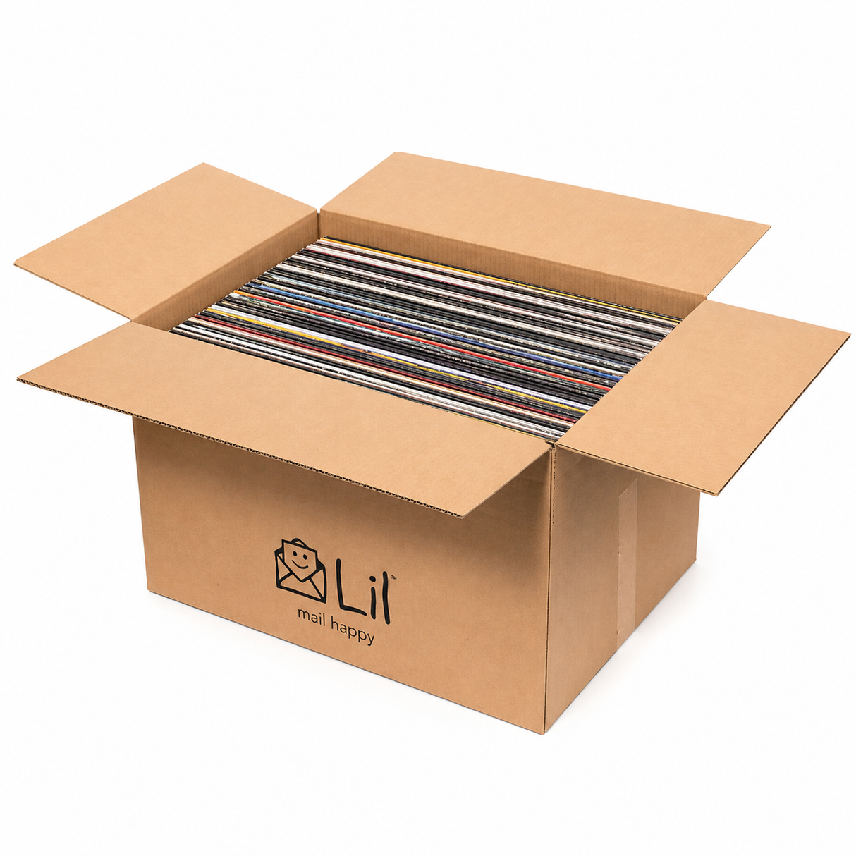 Vinyl LP 100wayLP Record Storage & Shipping Box – Holds up to 100 Records