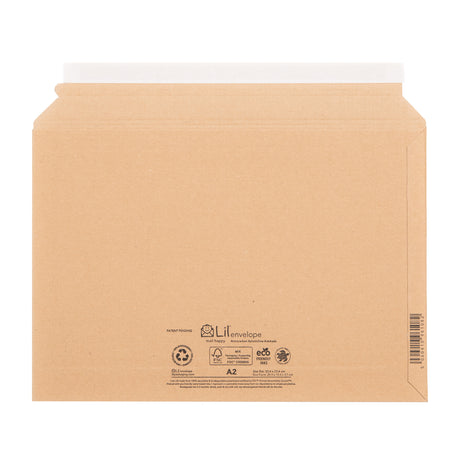 A2 Cardboard Envelope Mailer With Boxform | Lil Packaging