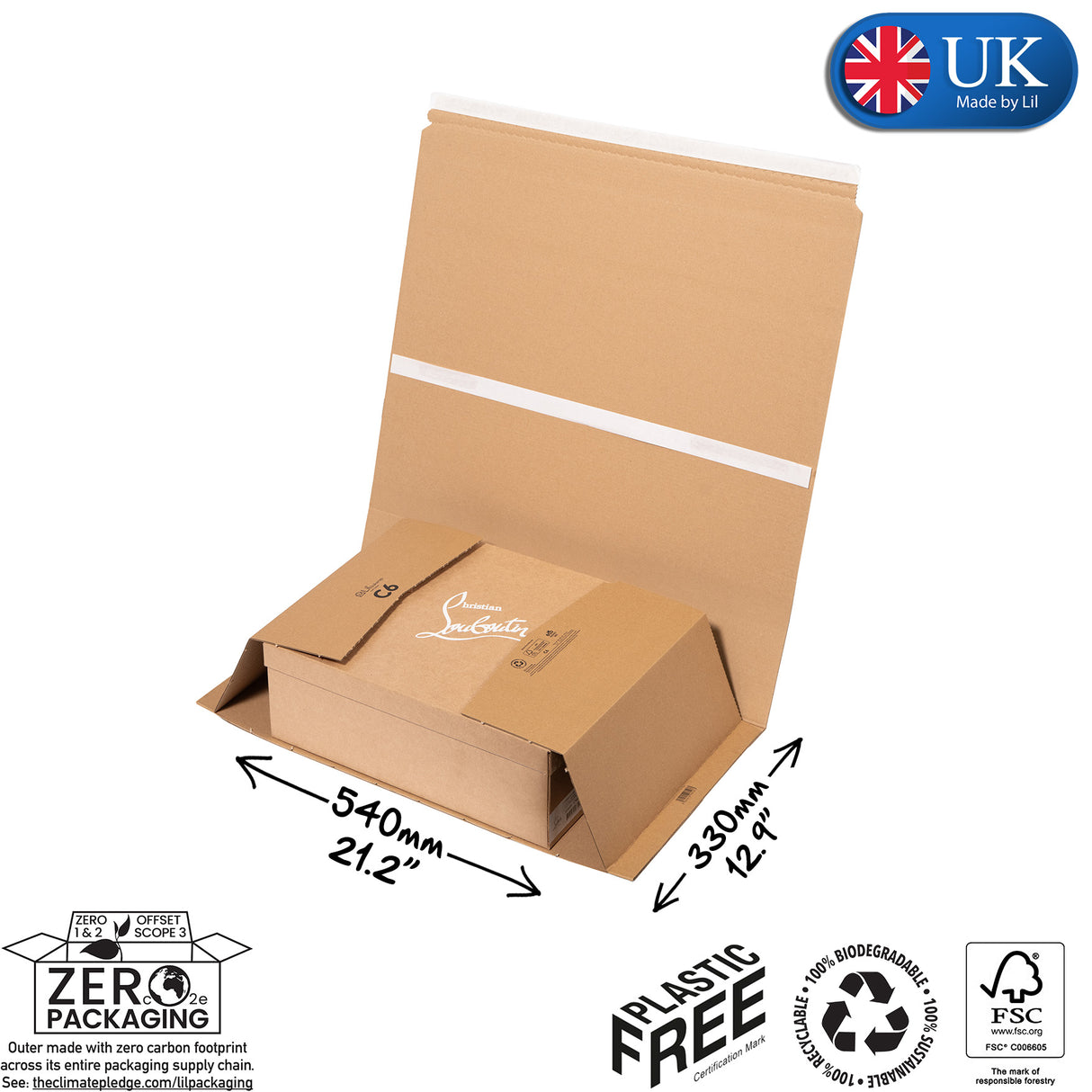 C6 Book Wraps Book Packaging | Lil Packaging