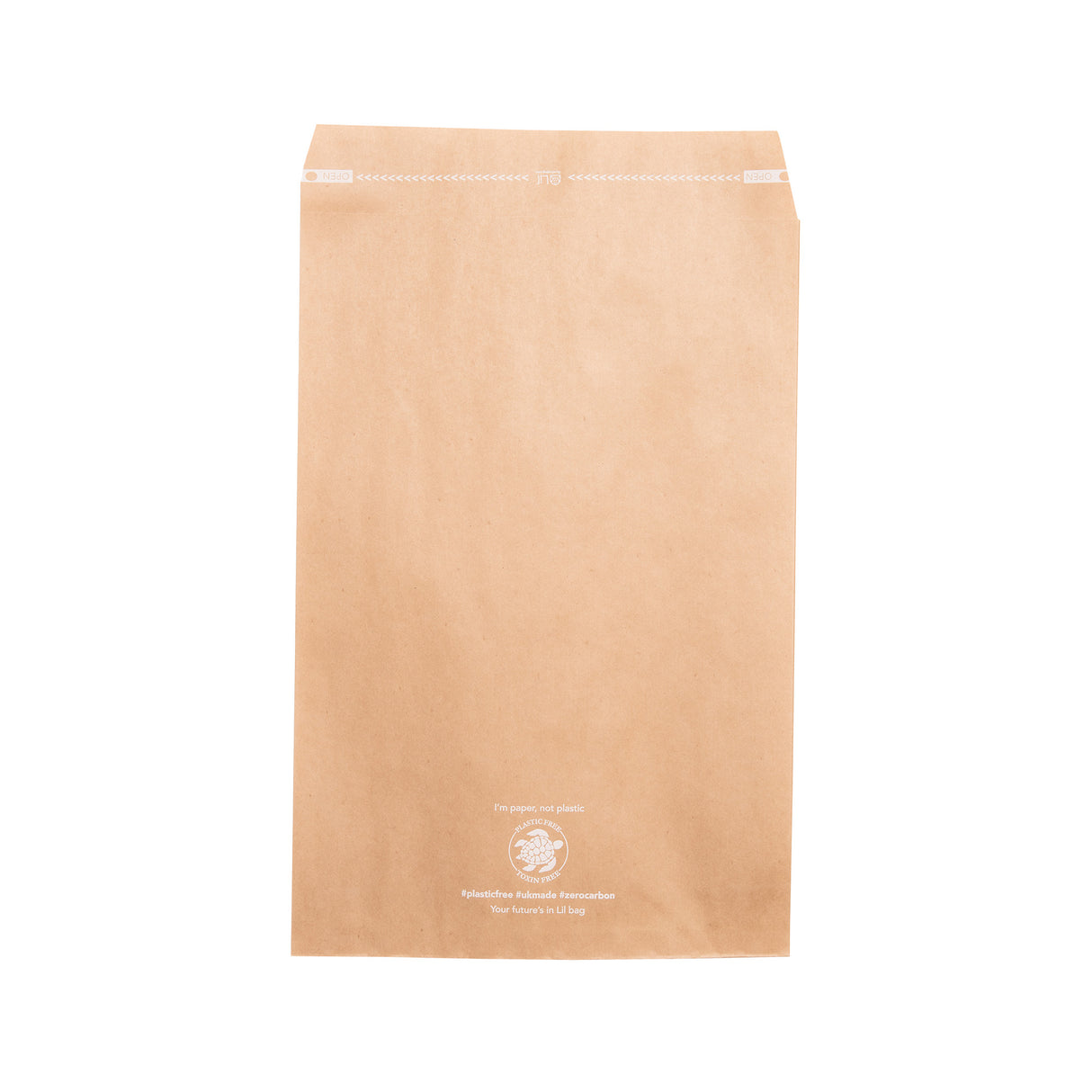 LB5-gst Gusseted Paper Mail Bag | Lil Packaging