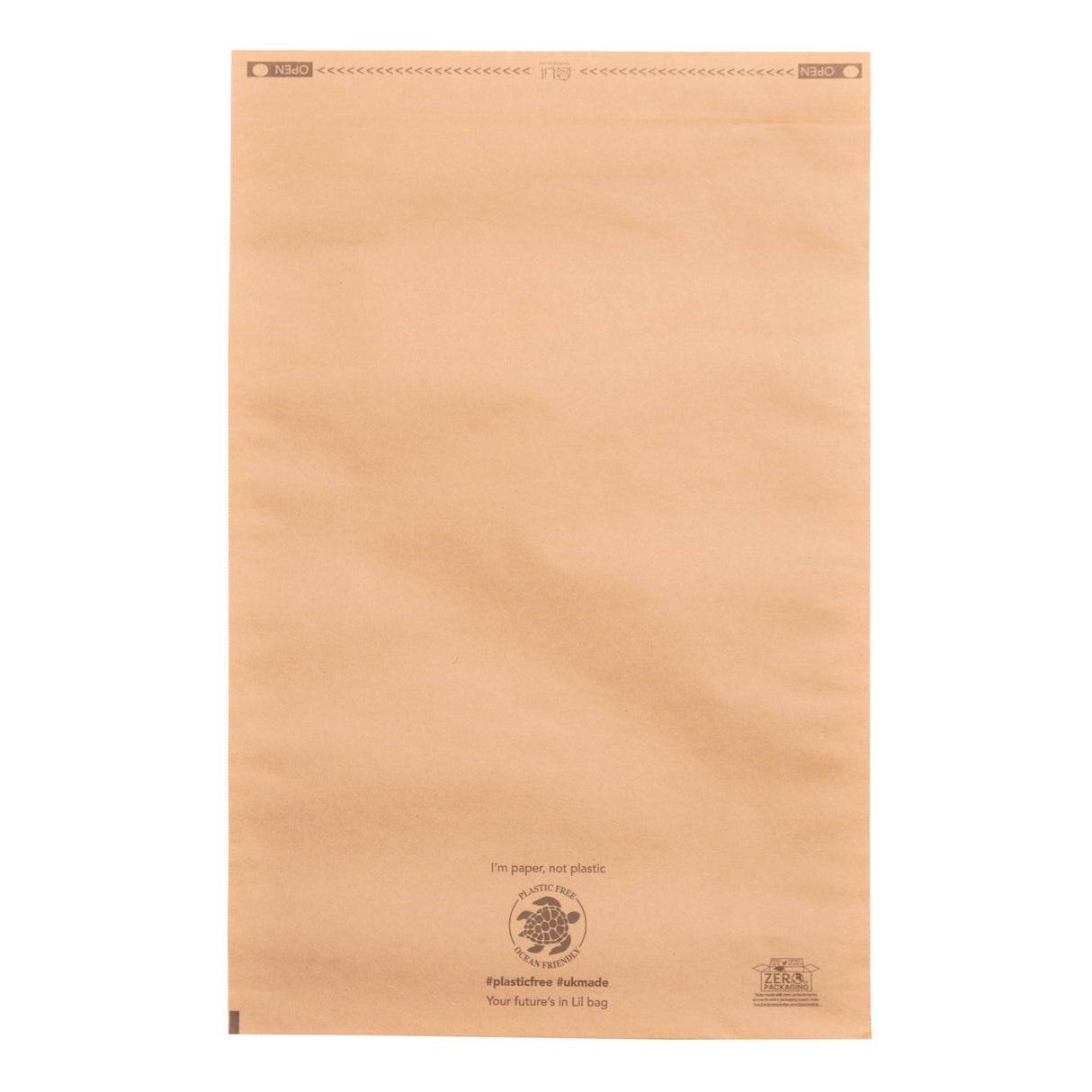 kraft paper mail bag eco friendly plastic free postal packaging