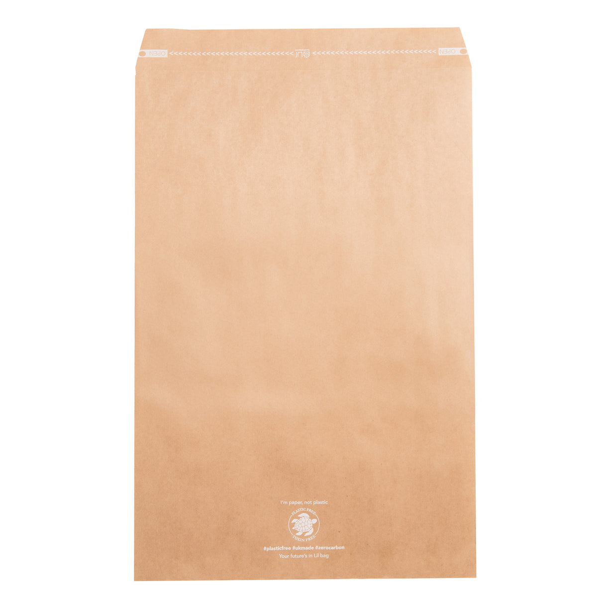LB7-gst Gusseted Paper Mail Bag | Lil Packaging