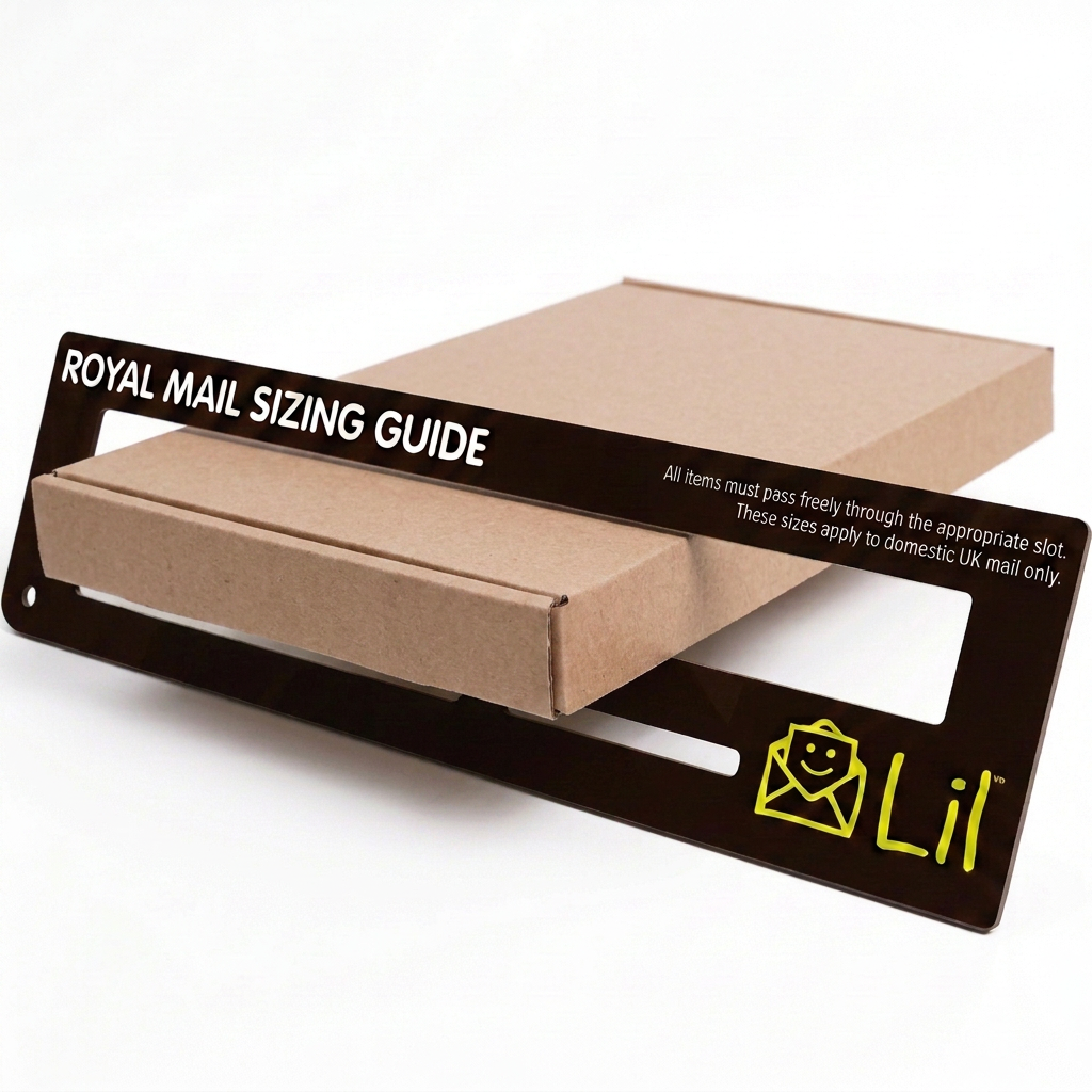 A5 C5 Postal Box going through the Royal Mail Letterbox Friendly Sizing Guide