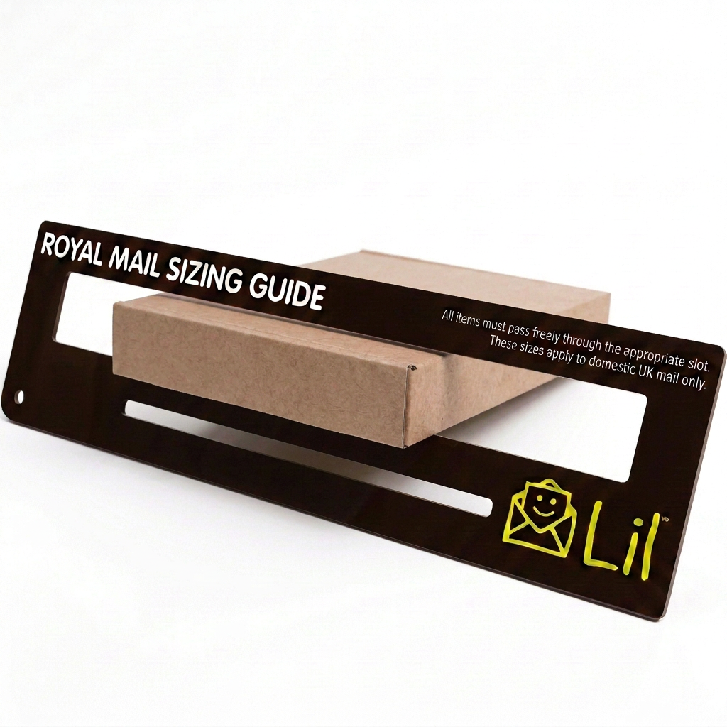 Mini Large Letter Brown PIP Postal Jewellery Boxes 90 x 90 x 25mm