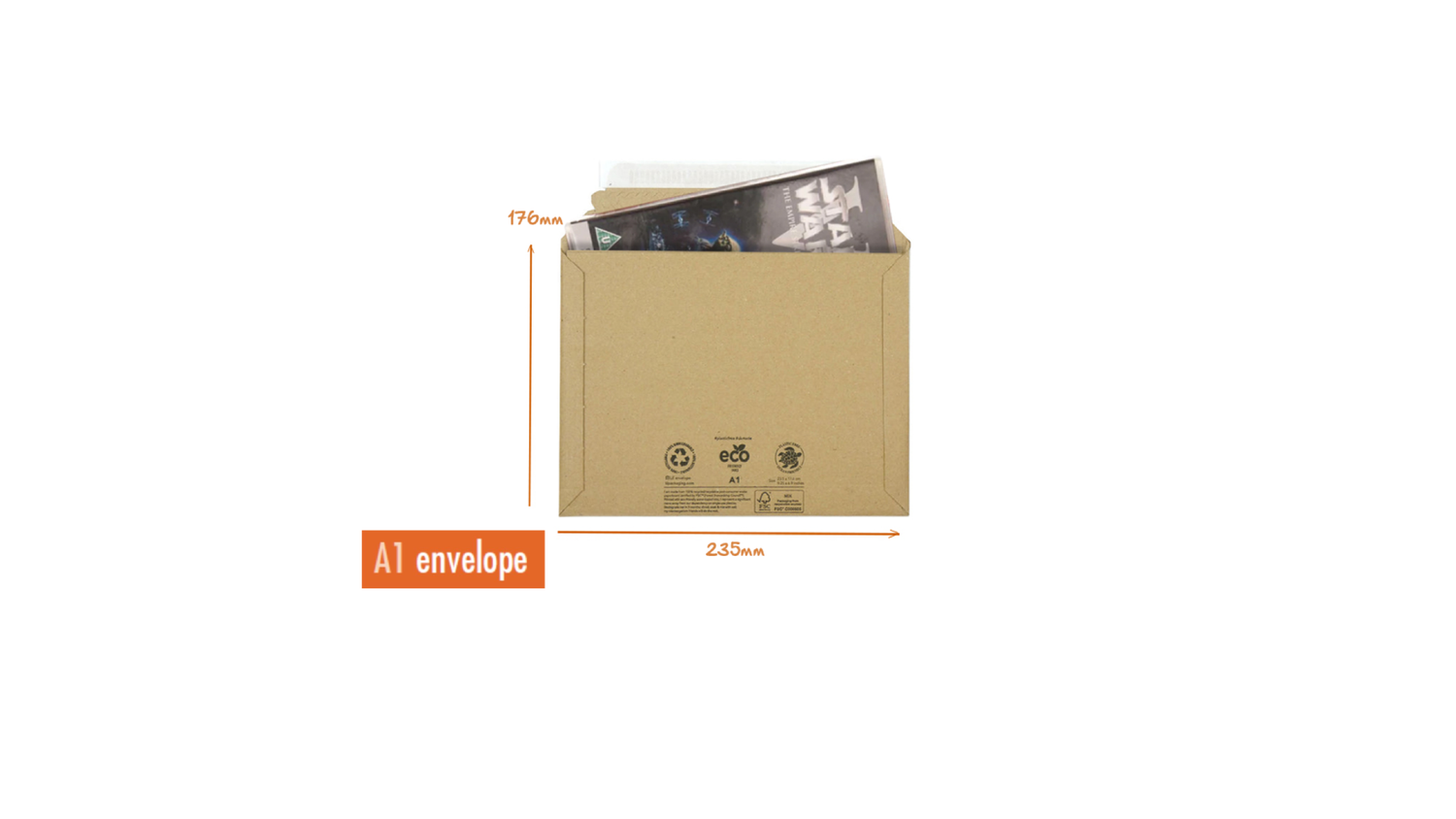 A1 Cardboard Envelope | Packaging