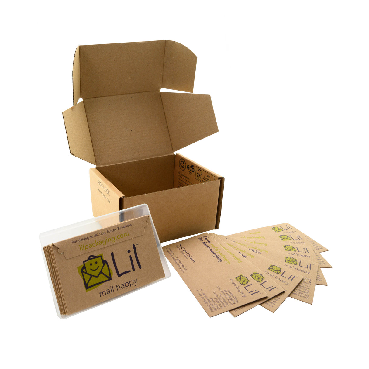 Lil RPT01/101 Cardboard Postal Boxes 100 x 80 x 60mm