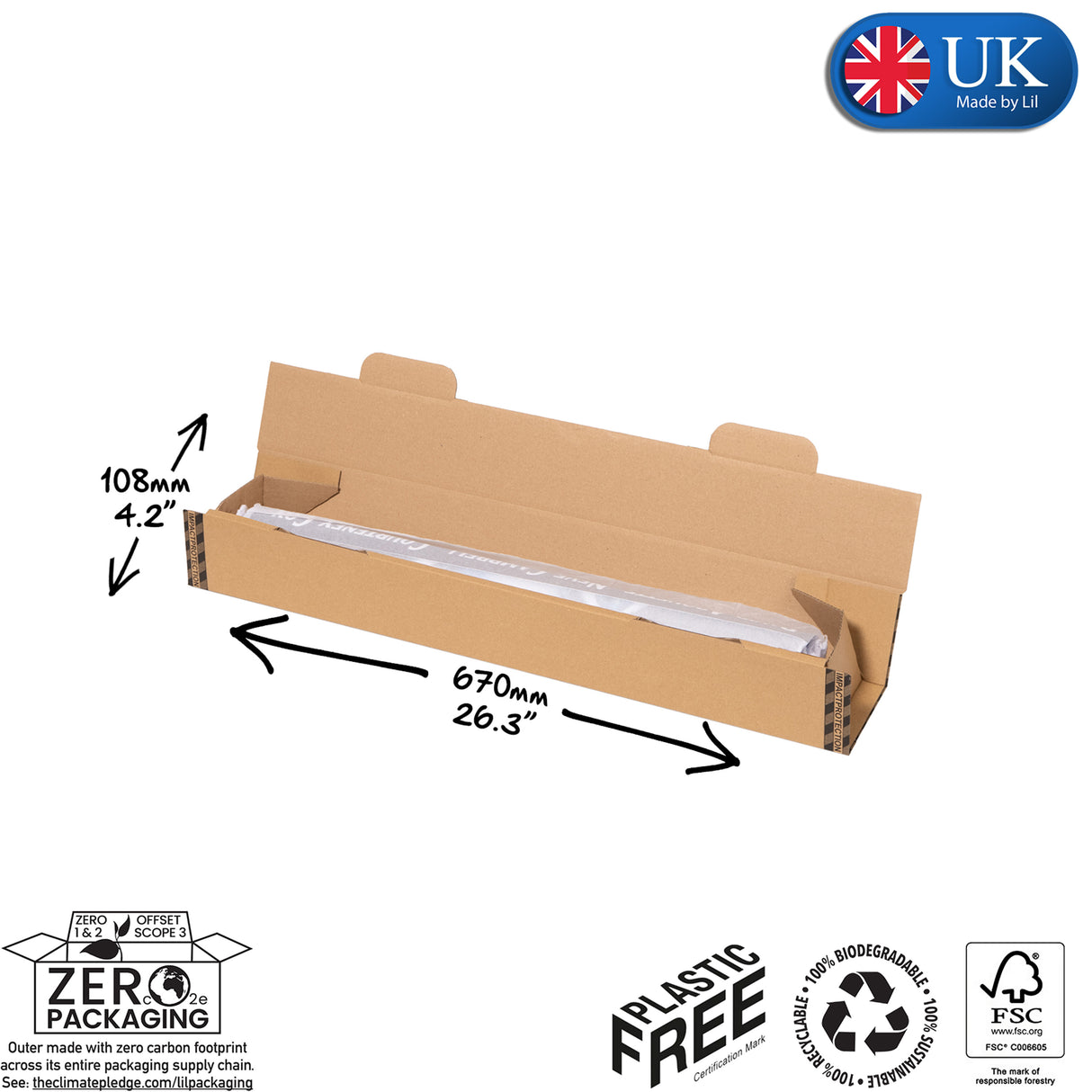 Tube A1 Cardboard | Lil Packaging