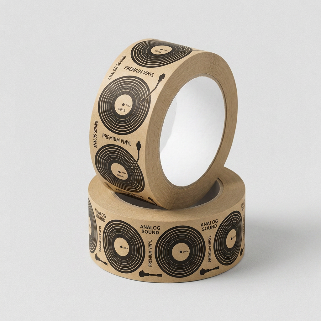 Custom Printed Kraft Tape 48mm x 50m - One Colour Print
