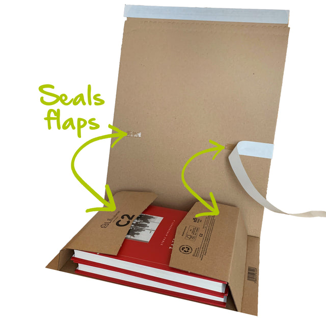 Twin Peel and Seal | Book Wrap