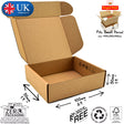10x5x5cm Cardboard Postal Box Lil Packaging