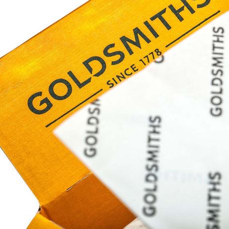 Goldsmiths jewellers logo image for Lil Packaging case study on sustainable ecommerce packaging