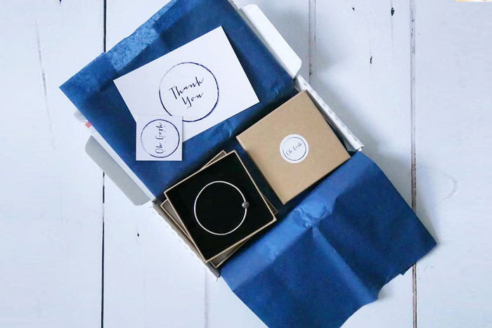 beautiful postal packaging for jewellery