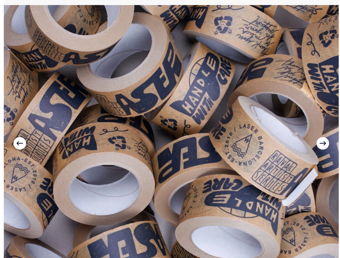 printed paper imitation kraft tape