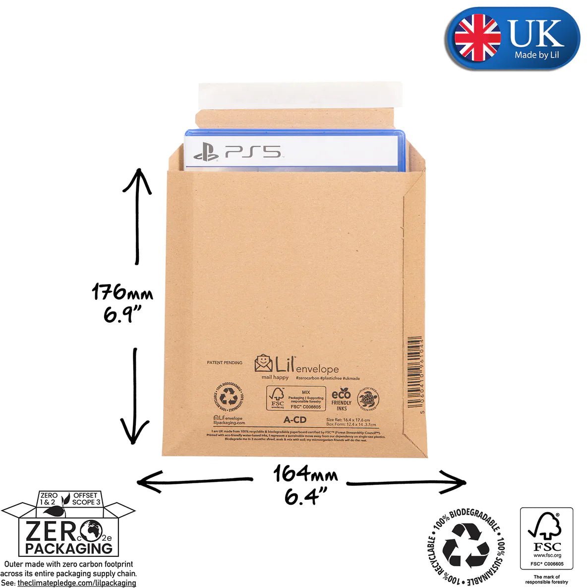 CD and DVD Ecommerce Packaging