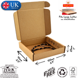 10x9x2.5 cardboard postal box 