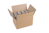 12 x 250ml Slim Can Boxes – Double Wall Shipping & Postal Packaging