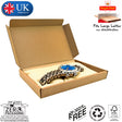 12x3x2.5cm Cardboard Postal Box for watches