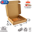 19x10x2.5 cardboard postal box