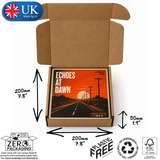 7" 20wayEP Vinyl Record Storage & Shipping Postal Box for 20 EPs