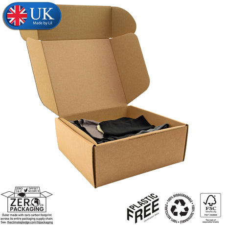 20x16x16cm Cardboard Postal Box for clothes