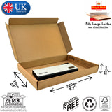 22x7x2.5 cardboard postal box 