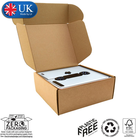 50 Pack 12x10x6 Corrugated Cardboard Boxes – Mailing & Shipping Boxes By Secure Seal
