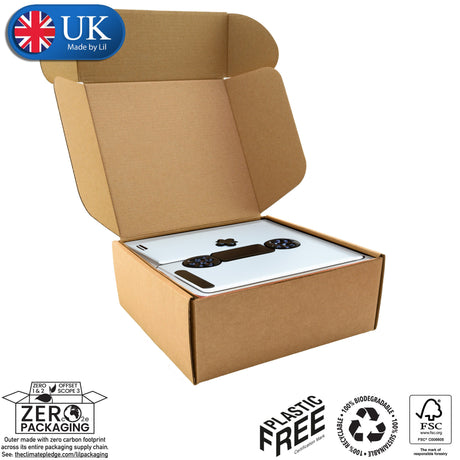 29x24x15cm Cardboard Postal Box for portable gaming consoles