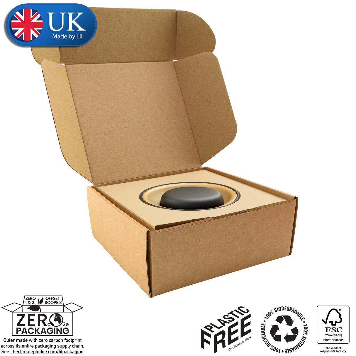 30x24x15cm Cardboard Postal Box for portable speakers