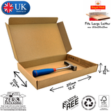 31x10x2.5 cardboard postal box