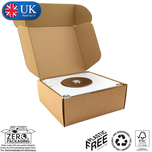 31x23x14cm Cardboard Postal Box for portable hardrives