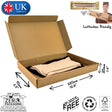 32x9x3.5cm Cardboard Postal Box for tshirts