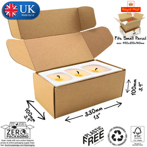 33x10x10cm Cardboard Postal Box