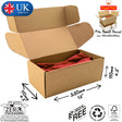 33x11x11cm Cardboard Postal Box for clothing