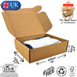 33x13x6cm Cardboard Postal Box for clothes