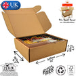 33x16x6cm Cardboard Postal Box for electronics