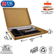 33x17x2.5cm Cardboard Postal Box for technology