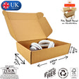 33x20x8cm Cardboard Postal Box for headphones