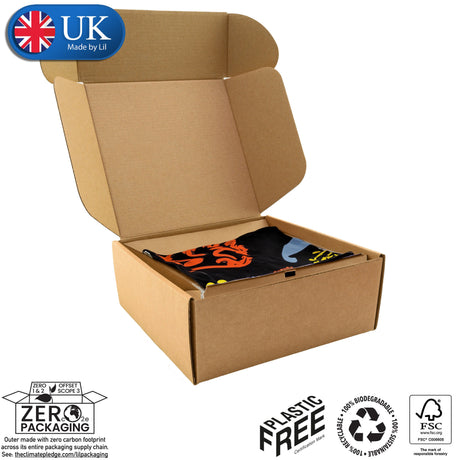 33x23x13cm Cardboard Postal Box for clothing