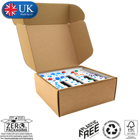 33x24x13cm Cardboard Postal Box for board games