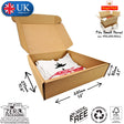 33x27x8cm Cardboard Postal Box for clothes