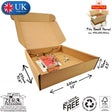 33x27x9cm Cardboard Postal Box for electronics