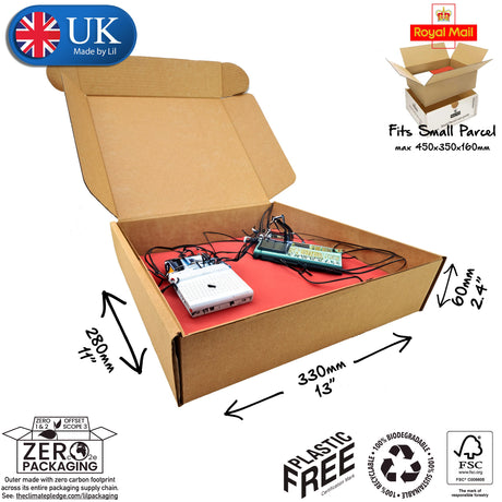 33x28x6cm Cardboard Postal Box for electronics