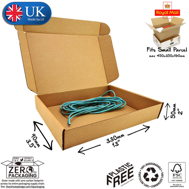 33x9x5cm Cardboard Postal Box for phone accessories