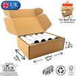 34x12x8cm Cardboard Postal Box for bottles