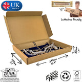 34x13x3.5cm Cardboard Postal Box for jewellery