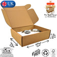 34x14x6cm Cardboard Postal Box for watches