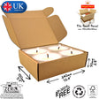 34x15x7cm Cardboard Postal Box for candles