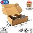 34x16x8cm Cardboard Postal Box for laptops