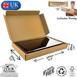 34x21x3.5cm Cardboard Postal Box for tablets