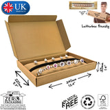 34x22x3.5cm Cardboard Postal Box for jewellery